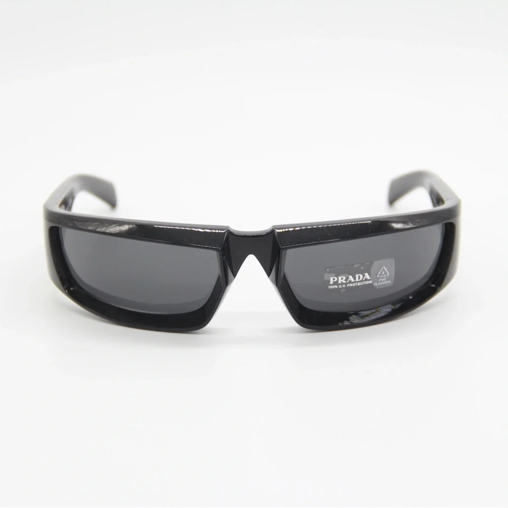 NEW PRADA PR25YS 1AB5S0 RUNWAY SUNGLASSES PRADA PR 25YS BLACK EYEWEAR SPR 25Y - Picture 3 of 14